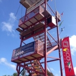 The RJR banner at this year’s Scott FireFit Championships.