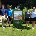 RJR’s foursome at the smoke dog hole, sponsored by RJR